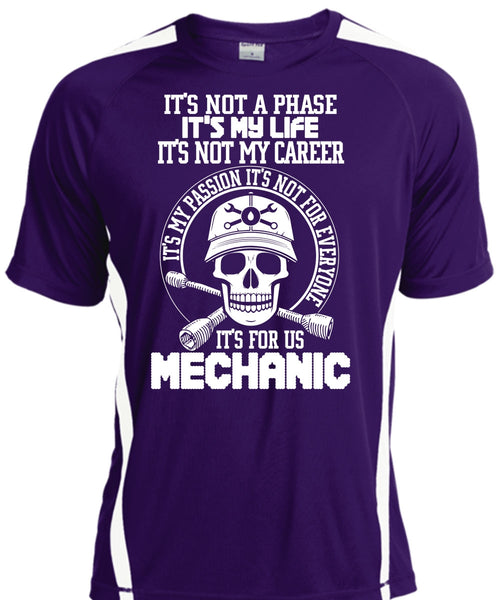 It's For Us Mechanic T Shirt, It's Not My Career T Shirt, Cool Shirt