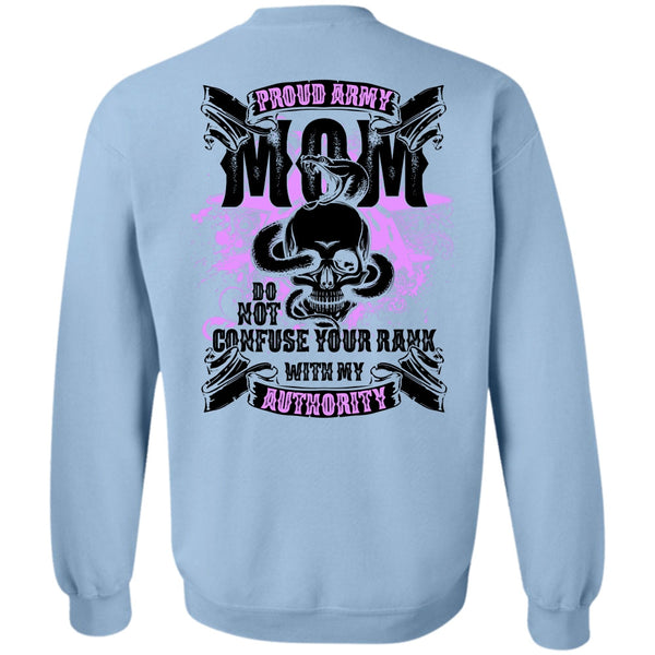 I Love Mother T Shirt, Proud Army Mom Sweatshirt