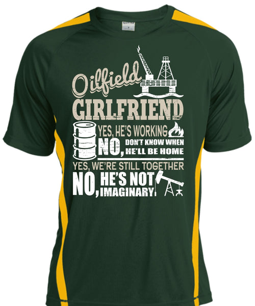 Oilfield Girlfriend T Shirt, I Love Oilfield T Shirt, Cool Shirt