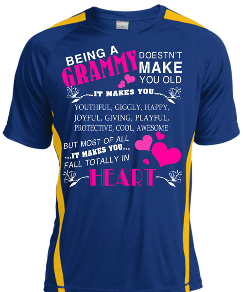 Being A Grammy T Shirt, It Makes You Fall Totally In Heart T Shirt, Cool Shirt