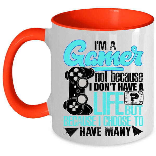 Best Gift For My Son Coffee Mug, I'm A Gamer Accent Mug