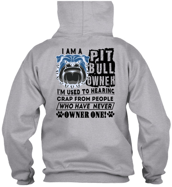 I Am A Pit Bull Owner T Shirt, I Love Dogs T Shirt