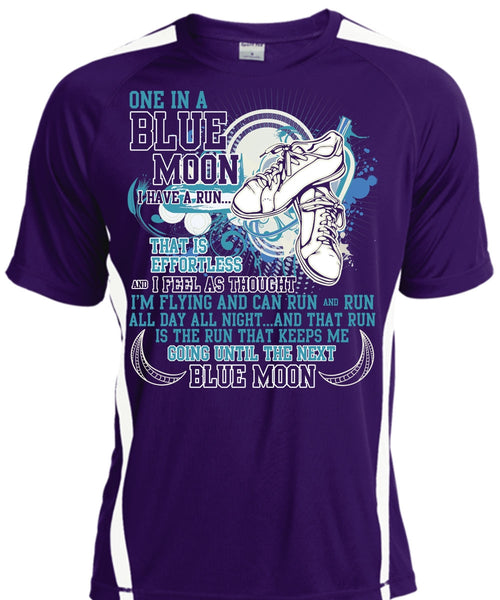 I'm Flying And Can Run T Shirt, One In A Blue Moon T Shirt, Cool Shirt