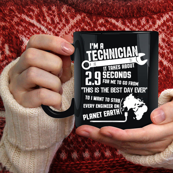 I'm A Technician Coffee Mug, Awesome Technician Coffee Cup