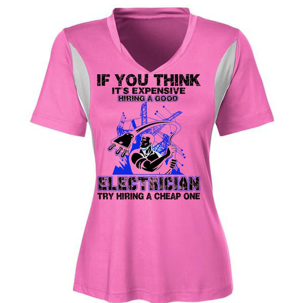 It's Expensive Hiring A Good Electrician T Shirt, I Love Electrician T Shirt, Awesome T-Shirts