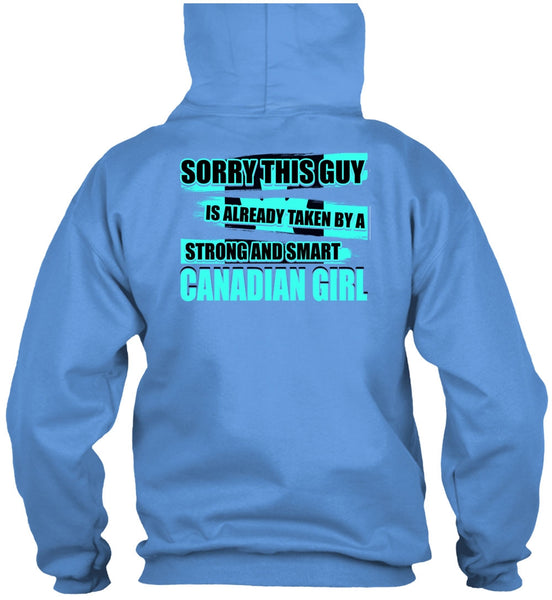 Strong And Smart Canadian Girl T Shirt, I Love Lady T Shirt