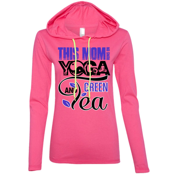 This Mom Runs On Yoga T Shirt, I Love Mom T Shirt, Awesome T-Shirts