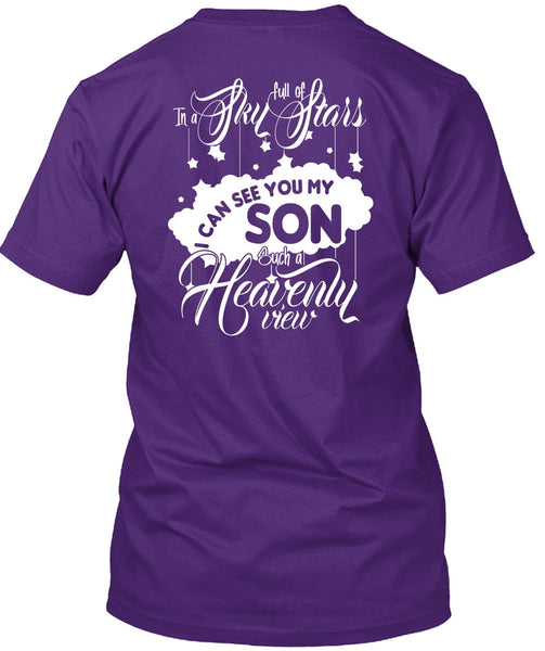 I Can See You My Son T Shirt, In A Sky Full Of Stars T Shirt