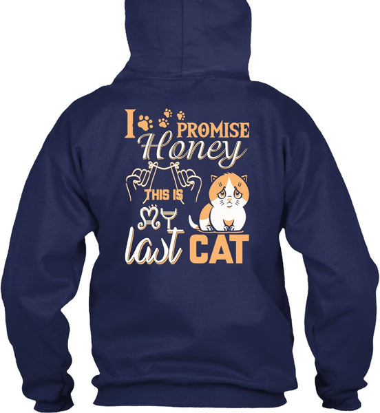 I Promise Honey This Is My Last Cat T Shirt, My Favorite T Shirt