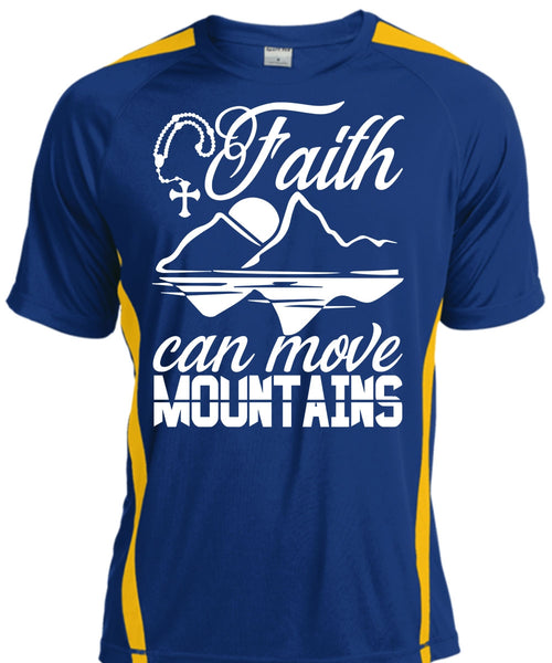 Faith Can Move Mountains T Shirt, Being A Hiker T Shirt, Cool Shirt
