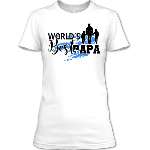 World's Best Papa T Shirt, Gift For Papa T Shirt