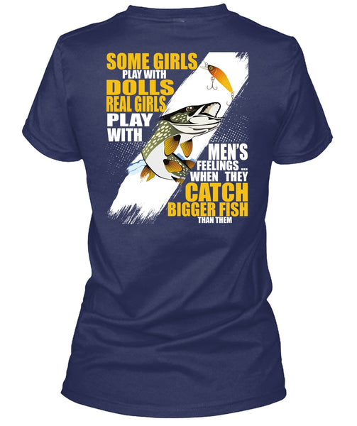 They Catch Bigger Fish T Shirt, Being A Fisher T Shirt