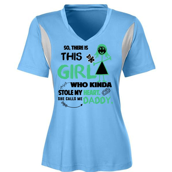 This Girl Who Kinda Stole My Heart T Shirt, She Calls Me Daddy T Shirt, Father's Day T Shirt