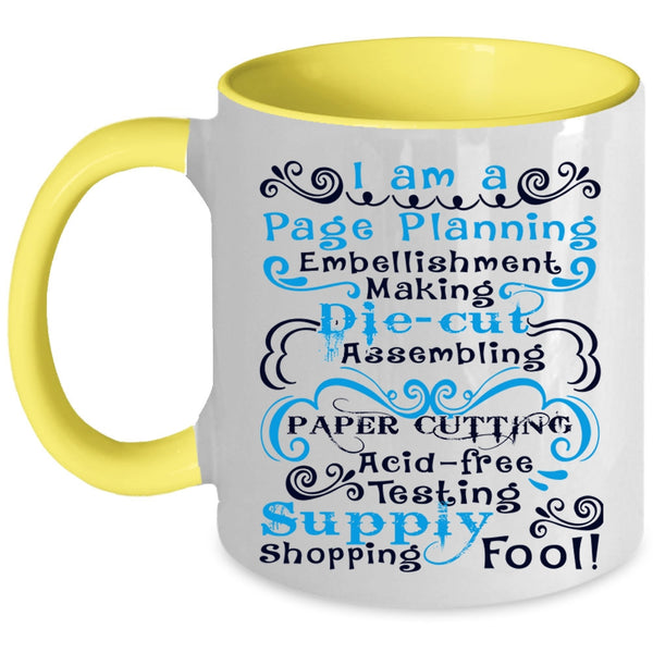 Cute Hairstylist Coffee Mug, I Am A Page Planning Accent Mug