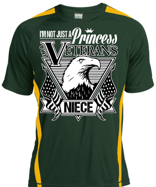 I'm Not Just A Princess Veterans Niece T Shirt, Being A Veteran T Shirt, Cool Shirt