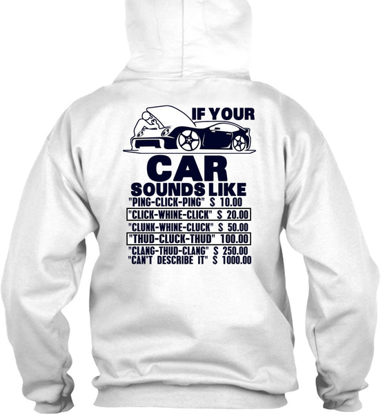 If Your Car Sounds Like T Shirt, I Love Mechanic T Shirt