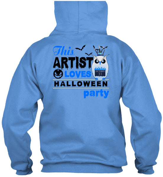 This Artist Loves Halloween Party T Shirt, Wait For Halloween T Shirt