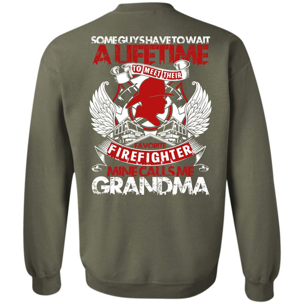 Calls Me Grandma T Shirt, I Love Firefighter Sweatshirt