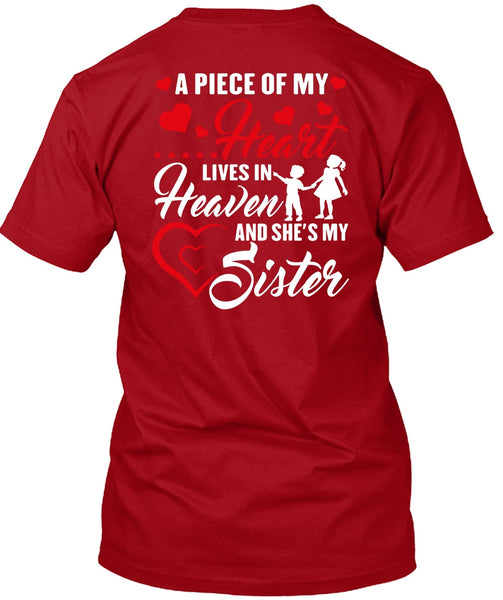 She's My Sister T Shirt, Lives In Heaven T Shirt