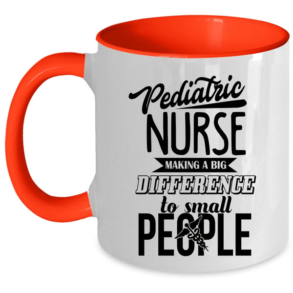 Awesome Gift For Nurses Coffee Mug, Pediatric Nurse Accent Mug