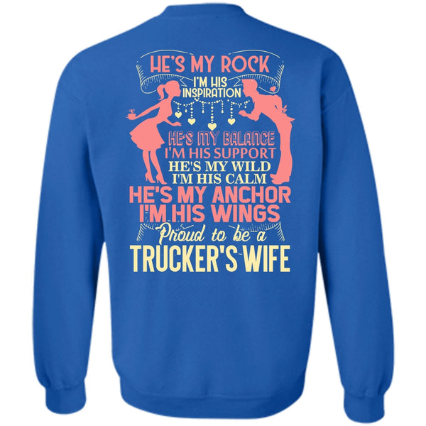 I'm His Wings T Shirt, I Love Trucking Sweatshirt