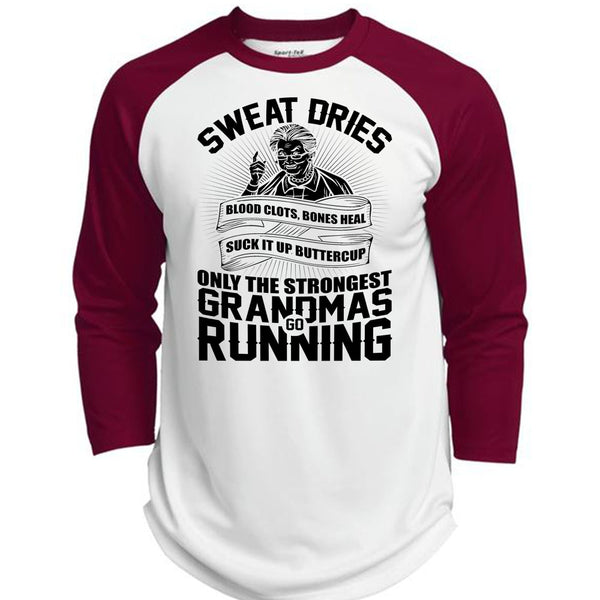 Grandmas Go Running T Shirt, I Love Nana T Shirt, Awesome T-Shirts  (Polyester Game Baseball Jersey)