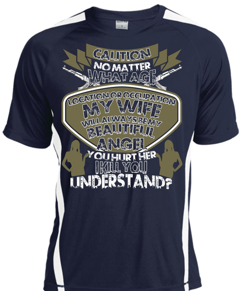 Location Occupation My Wife T Shirt, Being A Husband T Shirt, Cool Shirt