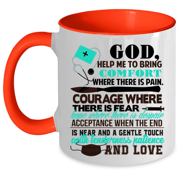 Funny Gift For Nurse Coffee Mug, Cute Nurse Accent Mug