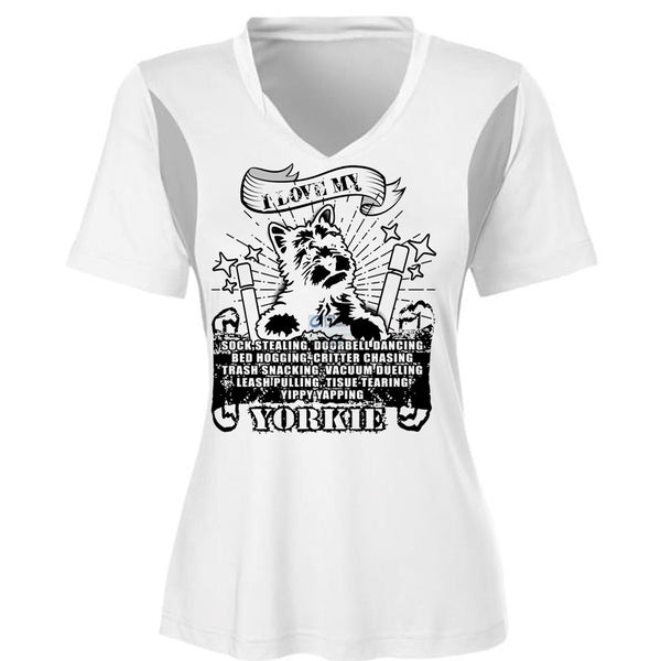 I Love My Yorkie T Shirt, I Love My Dogs T Shirt, Awesome T-Shirts