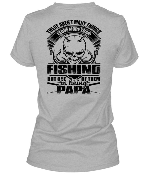 I Love More Than Fishing T Shirt, I Love Fisher T Shirt