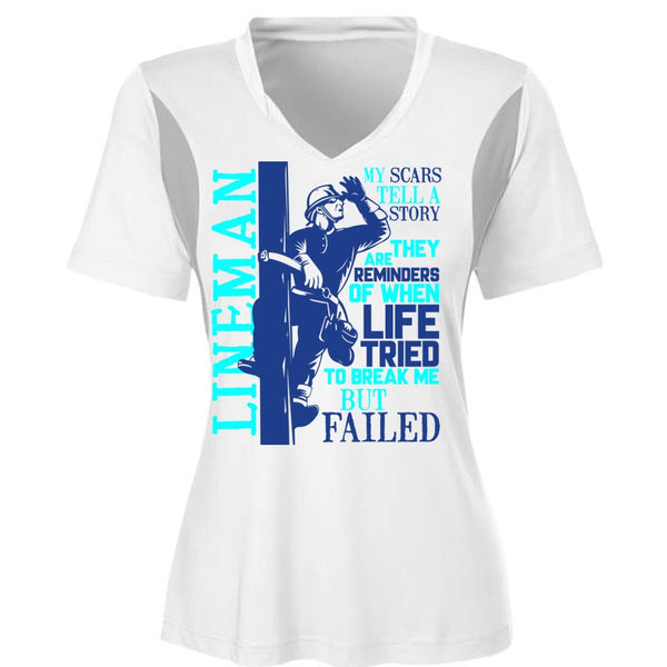 Lineman My Scars Tell A Story T Shirt, I Love Lineman T Shirt, Awesome T-Shirts