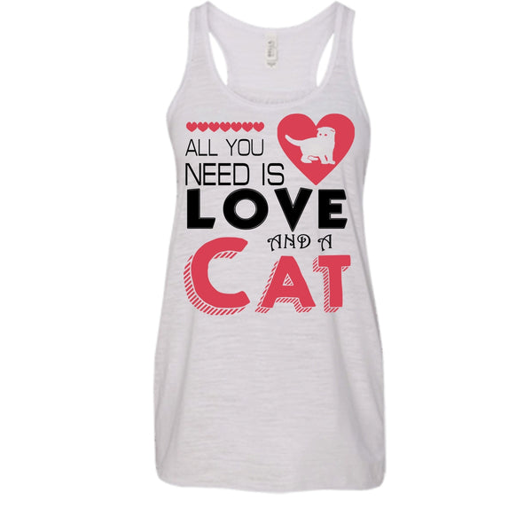 All You Need Is Love And A Cat Shirt, Cat Lover Shirt