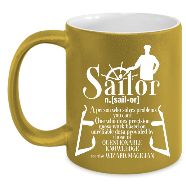 Sailor Coffee Mug, Awesome Gift For Sailors Coffee Cup