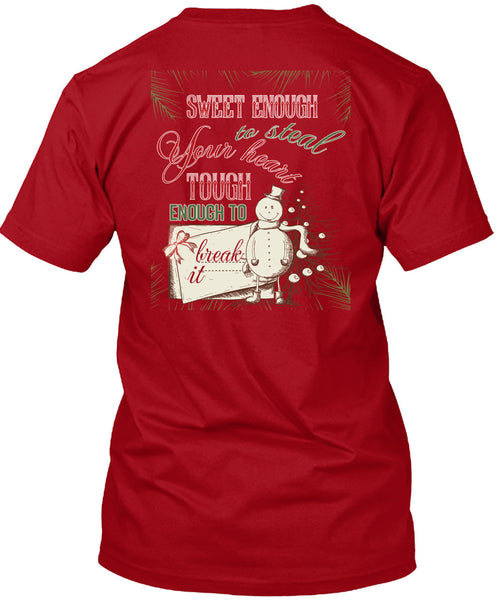 Sweet Enough To Steal Your Heart T Shirt, I Love Christmas T Shirt