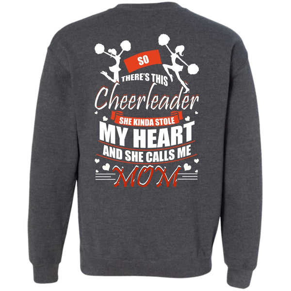 There's This Cheerleader T Shirt, I Love Mom Sweatshirt