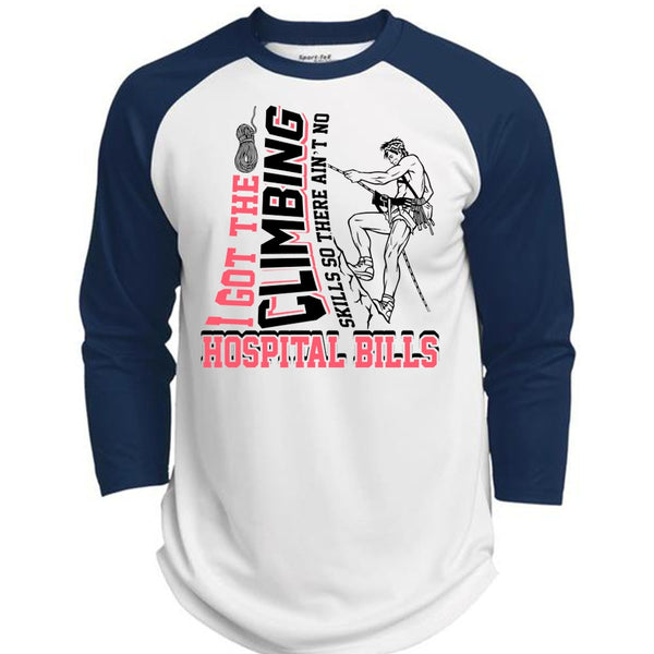 I Got The Climbing T Shirt, I Love Climbing T Shirt, Awesome T-Shirts  (Polyester Game Baseball Jersey)