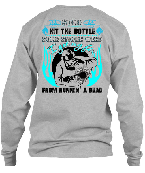 I Get My Fix T Shirt, I Love Welding T Shirt