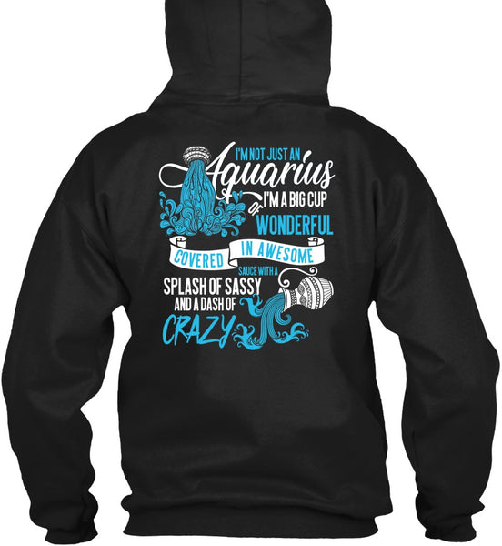 I'm Not Just An Aquarius T Shirt, Dash Of Crazy T Shirt