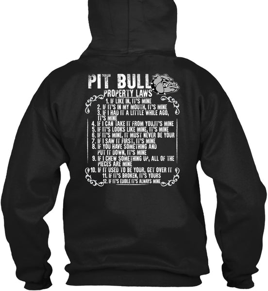 Pit Bull Property Laws T Shirt, My Pet T Shirt