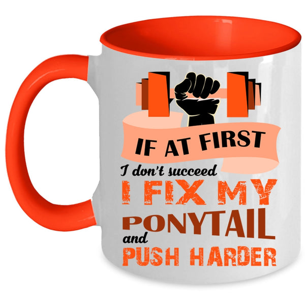Best Gift For Gymnast Coffee Mug, Cool Weightlifting Accent Mug