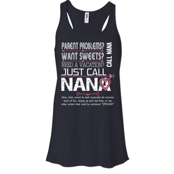 Need A Vacation Shirt, Just Call Nana Shirt
