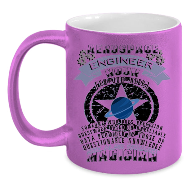 Funny Gift For Engineer Coffee Mug, Aerospace Engineer Accent Mug