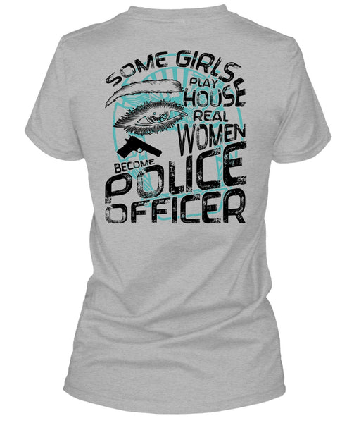 Become Police Officer T Shirt, I Love Police T Shirt
