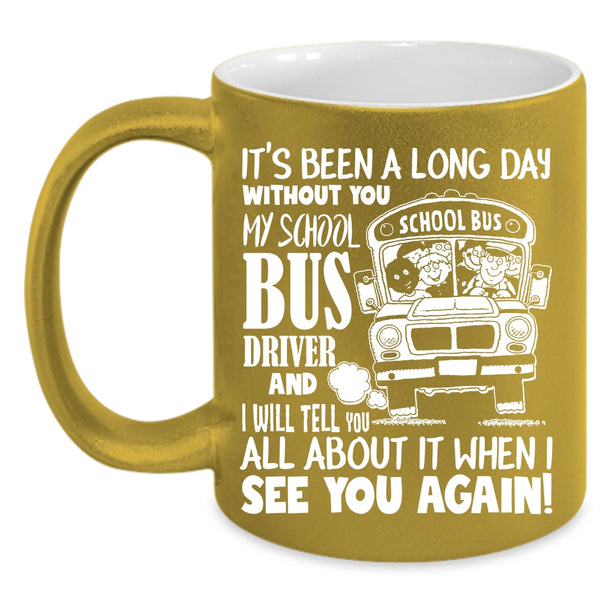 My School Bus Driver Coffee Mug, Awesome Bus Driver Coffee Cup