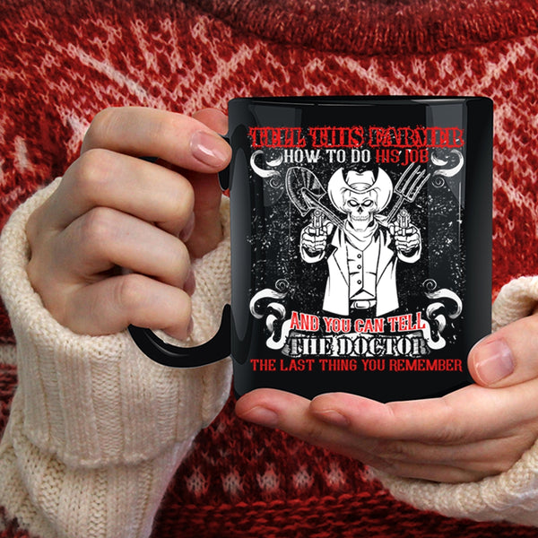 Tell This Farmer How To Do His Job Coffee Mug, Cool Farmer Coffee Cup