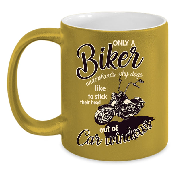 Only A Biker Understands Coffee Mug, Cool Gift For Biker Coffee Cup