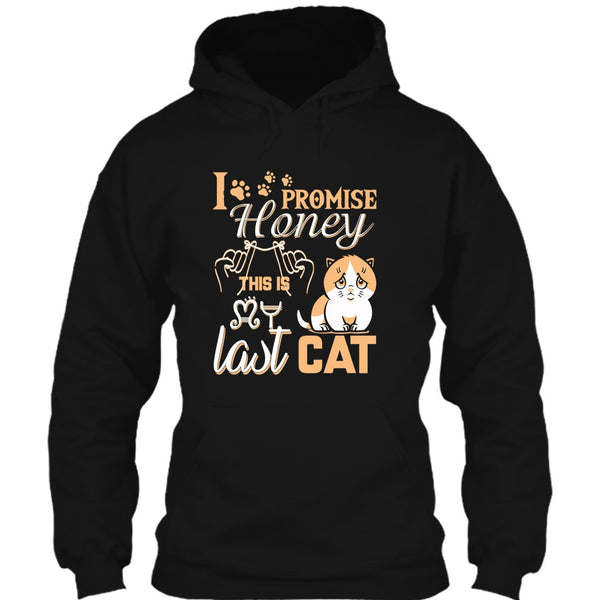 I Promise Honey T Shirt, This Is My Last Cat T Shirt