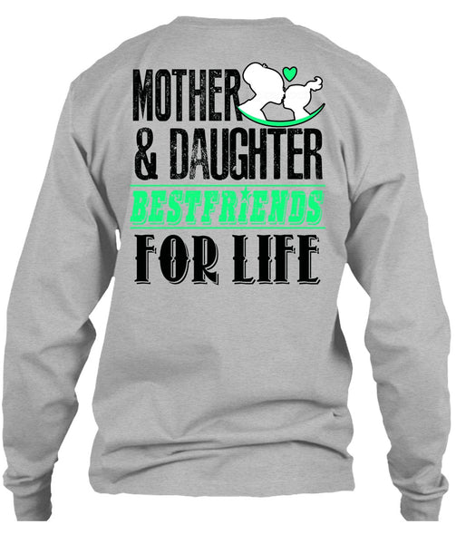 Mother And Daughter Best Friends T Shirt, I Love Mom T Shirt