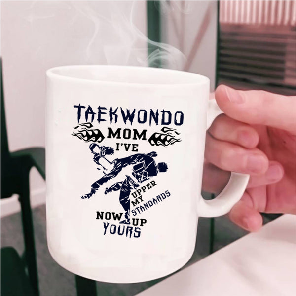 Best Gift For Mom Coffee Mug, Teakwondo Mom Cup