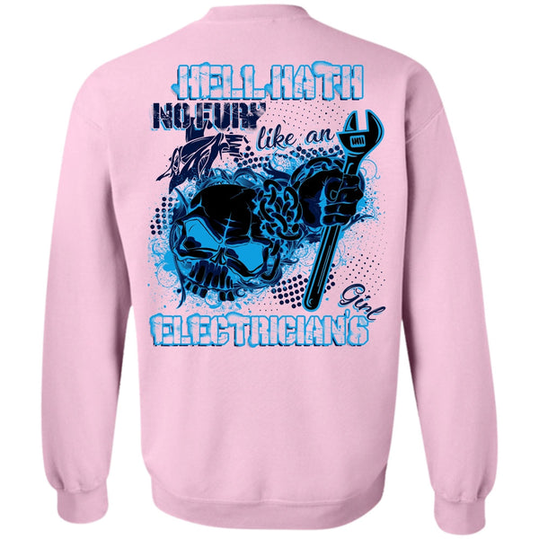 I Love Electrician T Shirt, Like An Electrician's Girl Sweatshirt